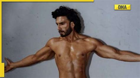 ranveer singh nudes|Ranveer Singh Poses Nude in Viral Photoshoot: I Can Be Naked。